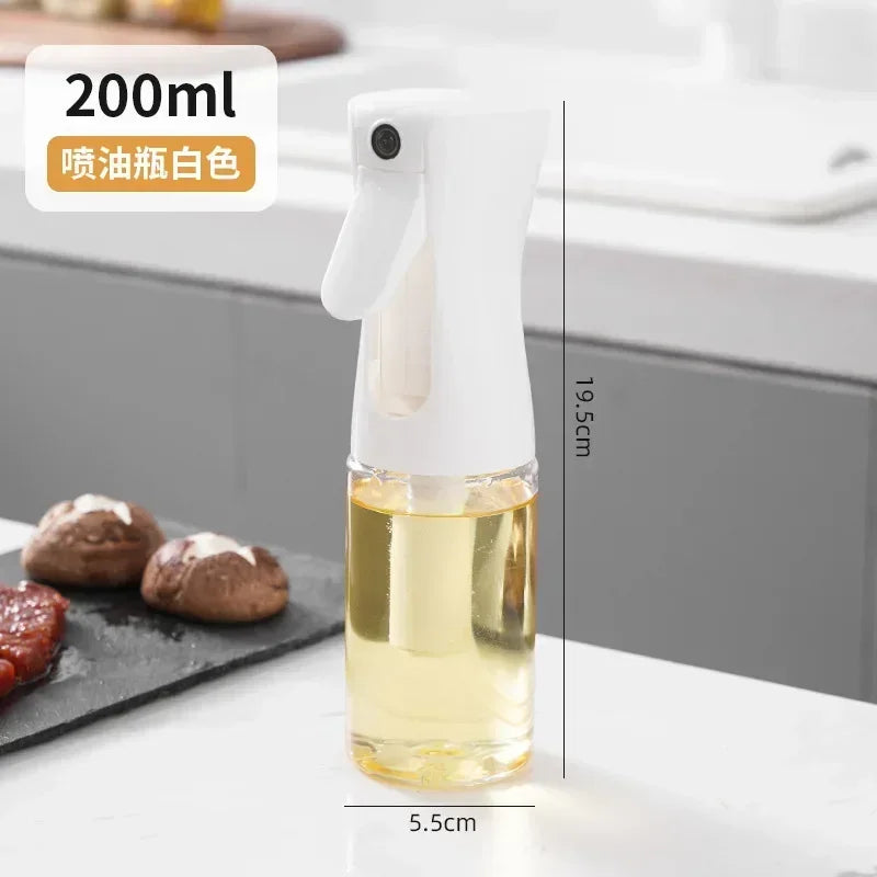 200/300ml Oil Spray Bottle BBQ Cooking Olive Oil Sprayer Kitchen Baking Oil Spray Empty Bottle Vinegar Bottle Oil Dispenser