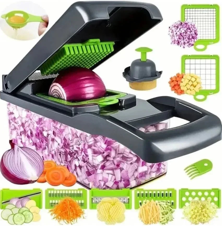 16-in-1 Multifunctional Vegetable Chopper – Your Ultimate Kitchen Companion